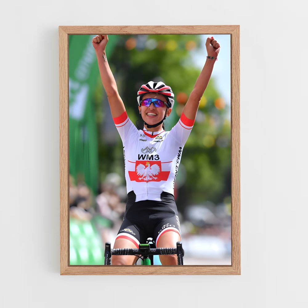 Poster Katarzyna de niewiadoma – affiche Cyclisme (vue 4)